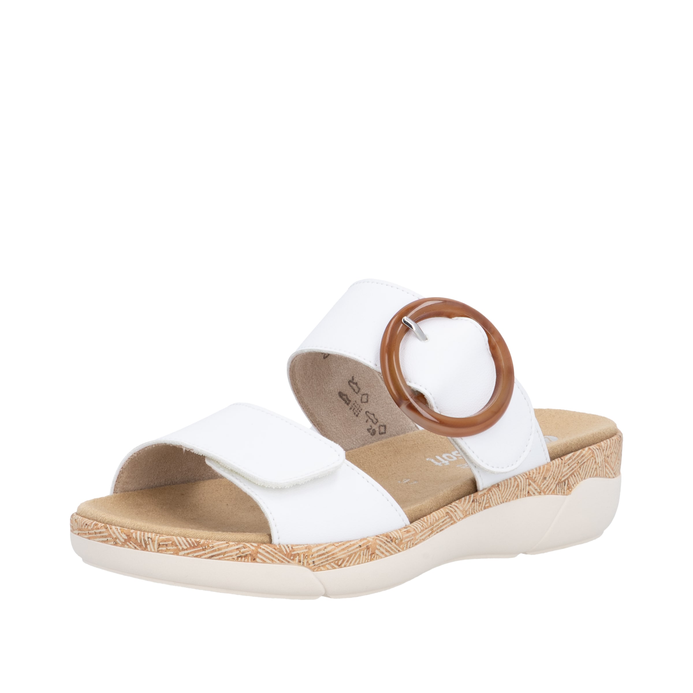 REMONTE Pantolette in Weiß: Vorderseite