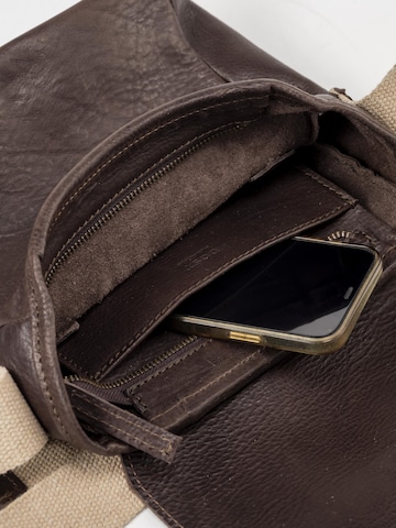 Messenger THE DUST COMPANY en marron