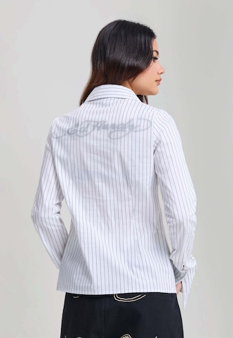 Ed Hardy Blouse in Wit
