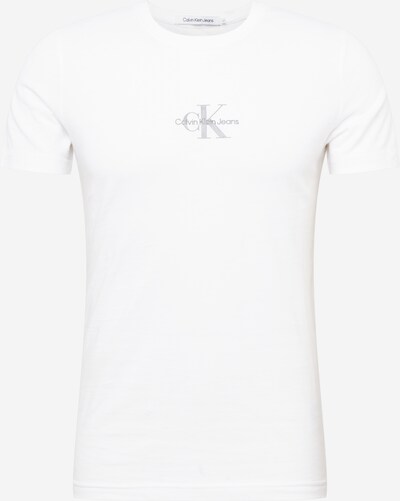 Calvin Klein Jeans Koszulka w kolorze szary / białym, Podgląd produktu