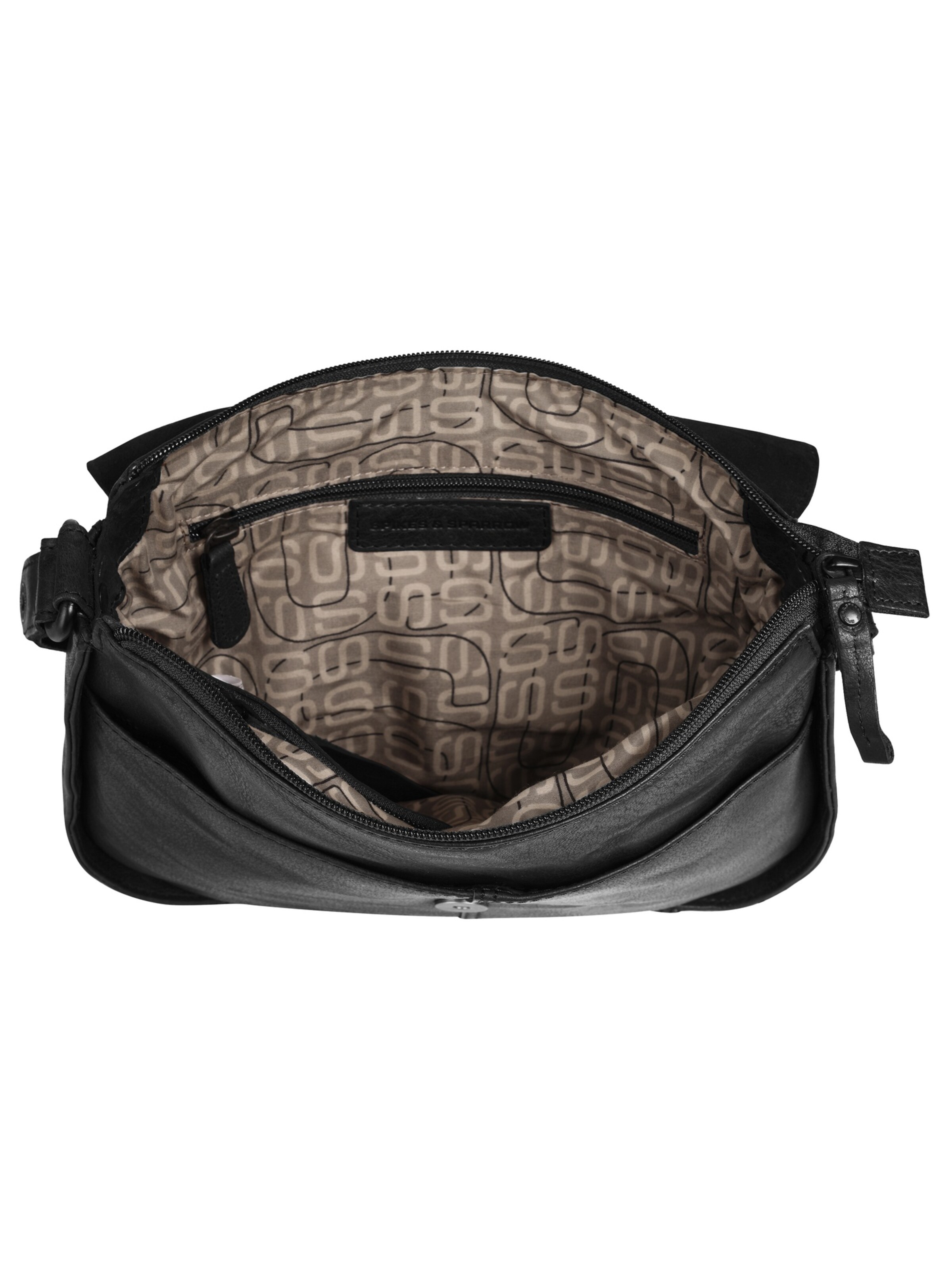 Sac à bandoulière Spikes & Sparrow en noir