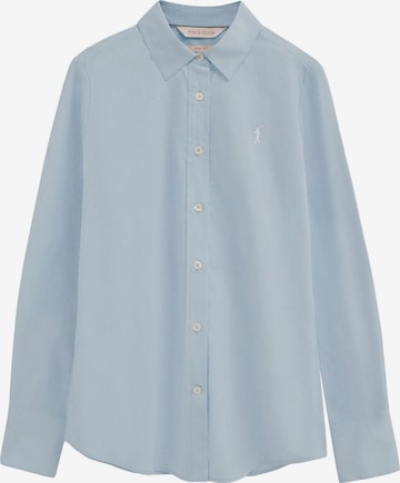 Polo Club Hemd 'Rigby' in Blau: Vorderseite