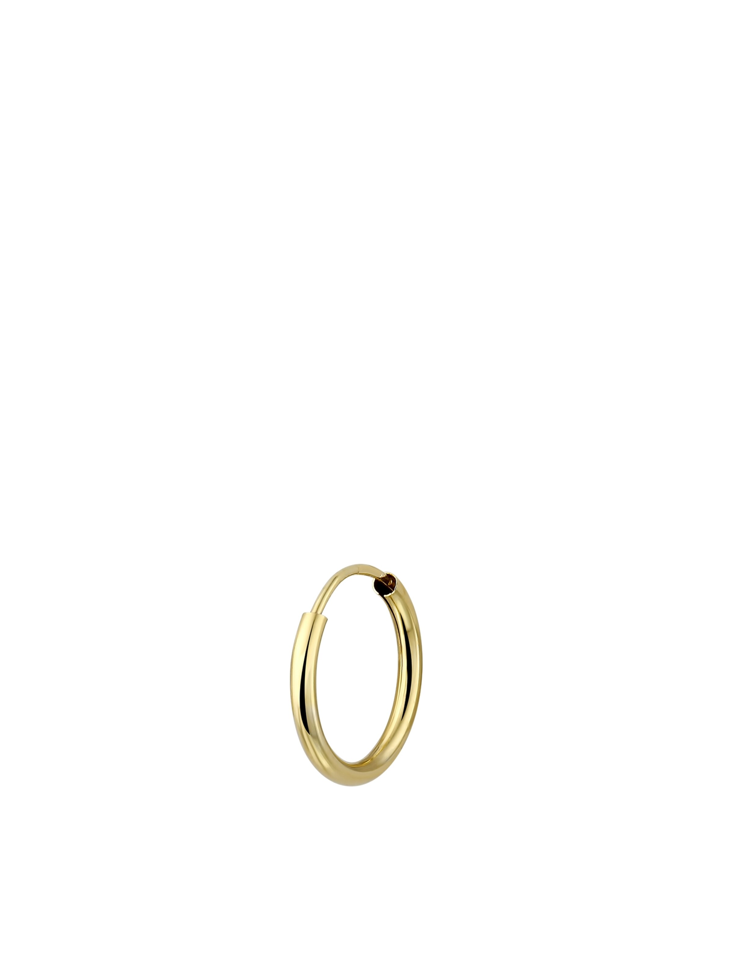 Lucardi Earring 'High Class' in Gold: front