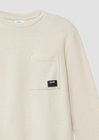 s.Oliver Shirt in Beige