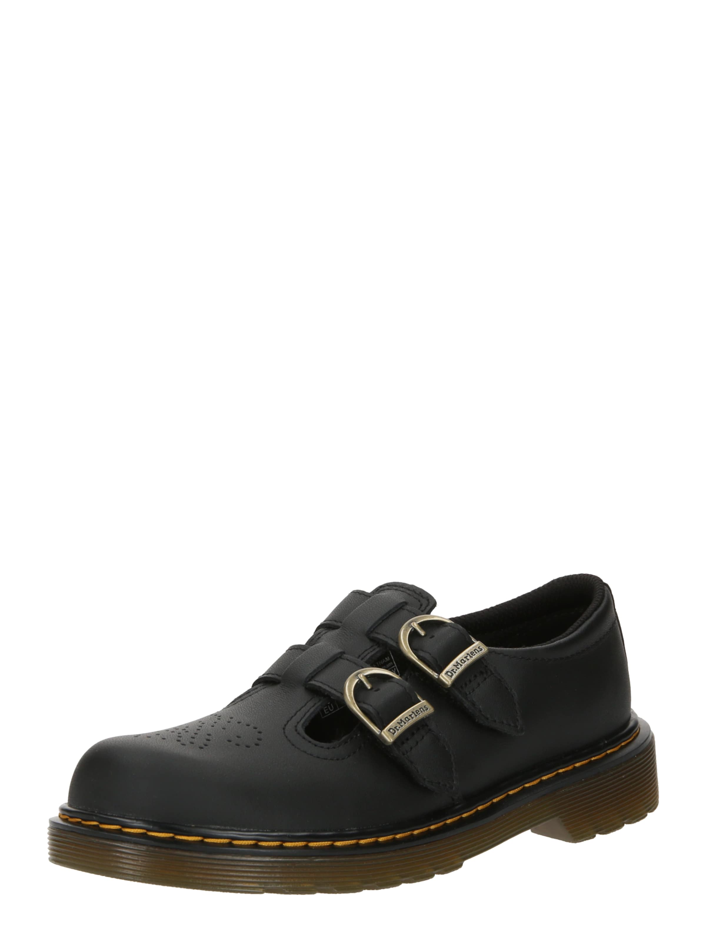 Dr. Martens - Zapatos bajos '8065 J' en negro: frente