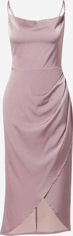 Robe Laona en violet : devant