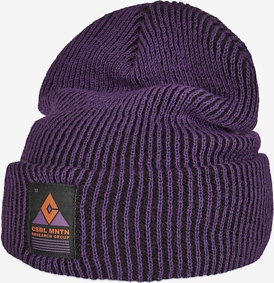 Cayler & Sons Bonnet ' Old School Beanie ' en violet foncé, Vue avec produit
