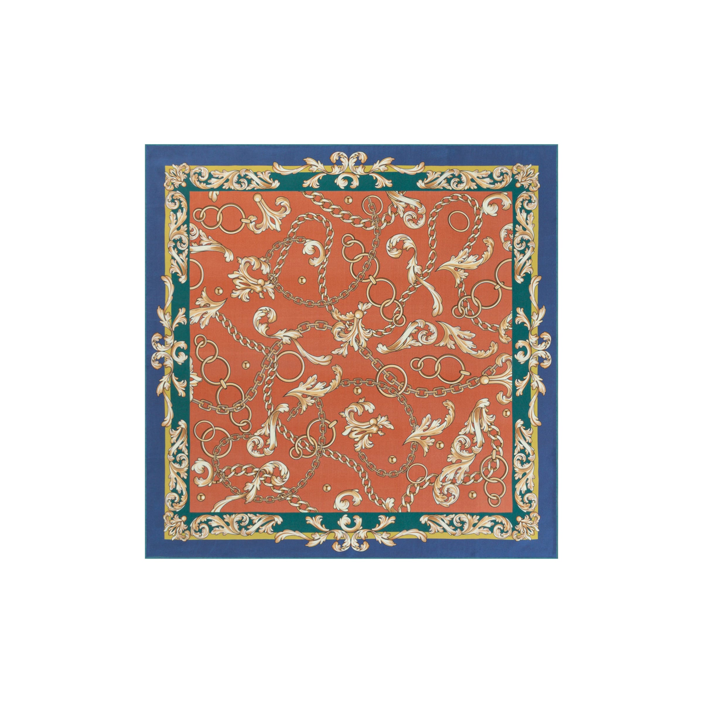 Foulard ' Damiana' di Roeckl in arancione: frontale