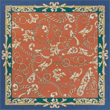 Foulard ' Damiana' di Roeckl in arancione: frontale