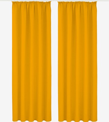 MY HOME Curtains & Drapes in Yellow: front