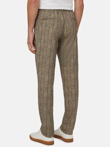 Coupe slim Pantalon Boggi Milano en marron