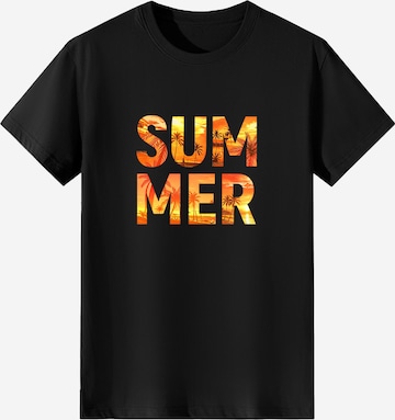 T-shirt LapaPlus en noir : devant