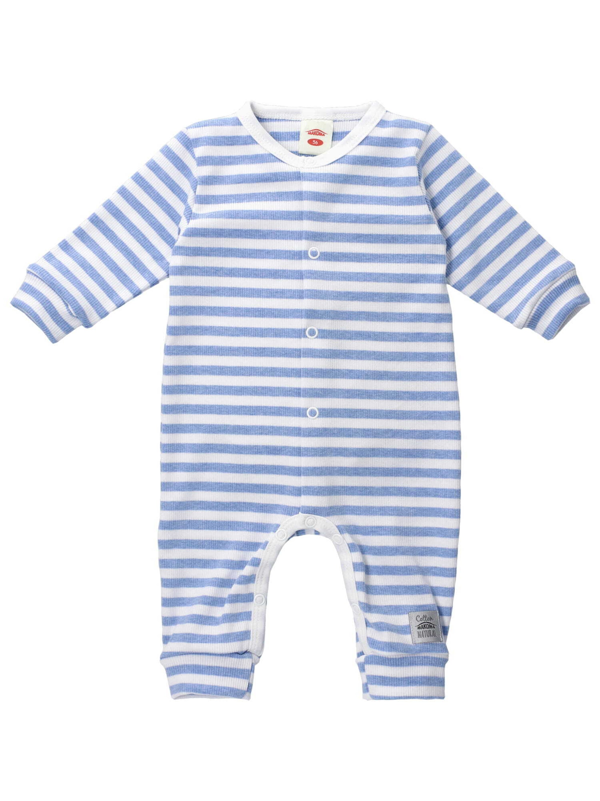 Makoma Strampler in Mischfarben: Vorderseite