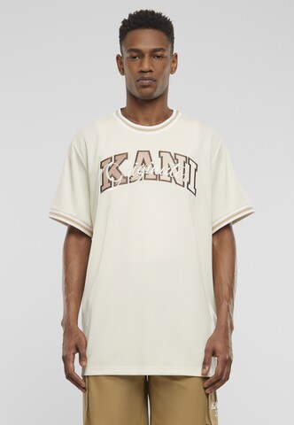 T-Shirt Karl Kani en blanc : devant