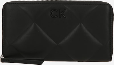 Calvin Klein Porte-monnaies 'Quilt' en noir, Vue avec produit