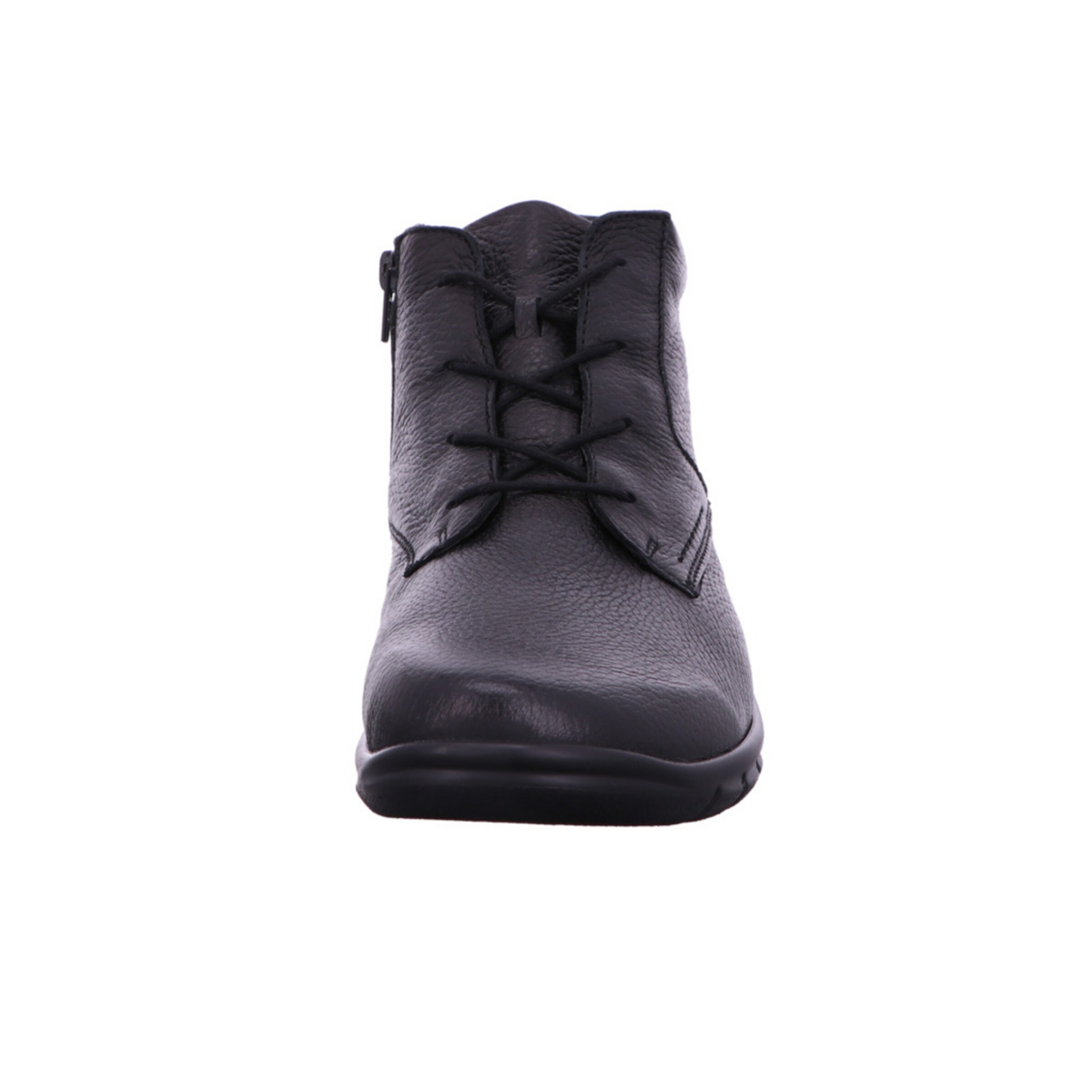 WALDLÄUFER Schnürboots in Schwarz