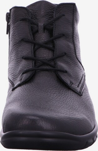 WALDLÄUFER Lace-Up Boots in Black