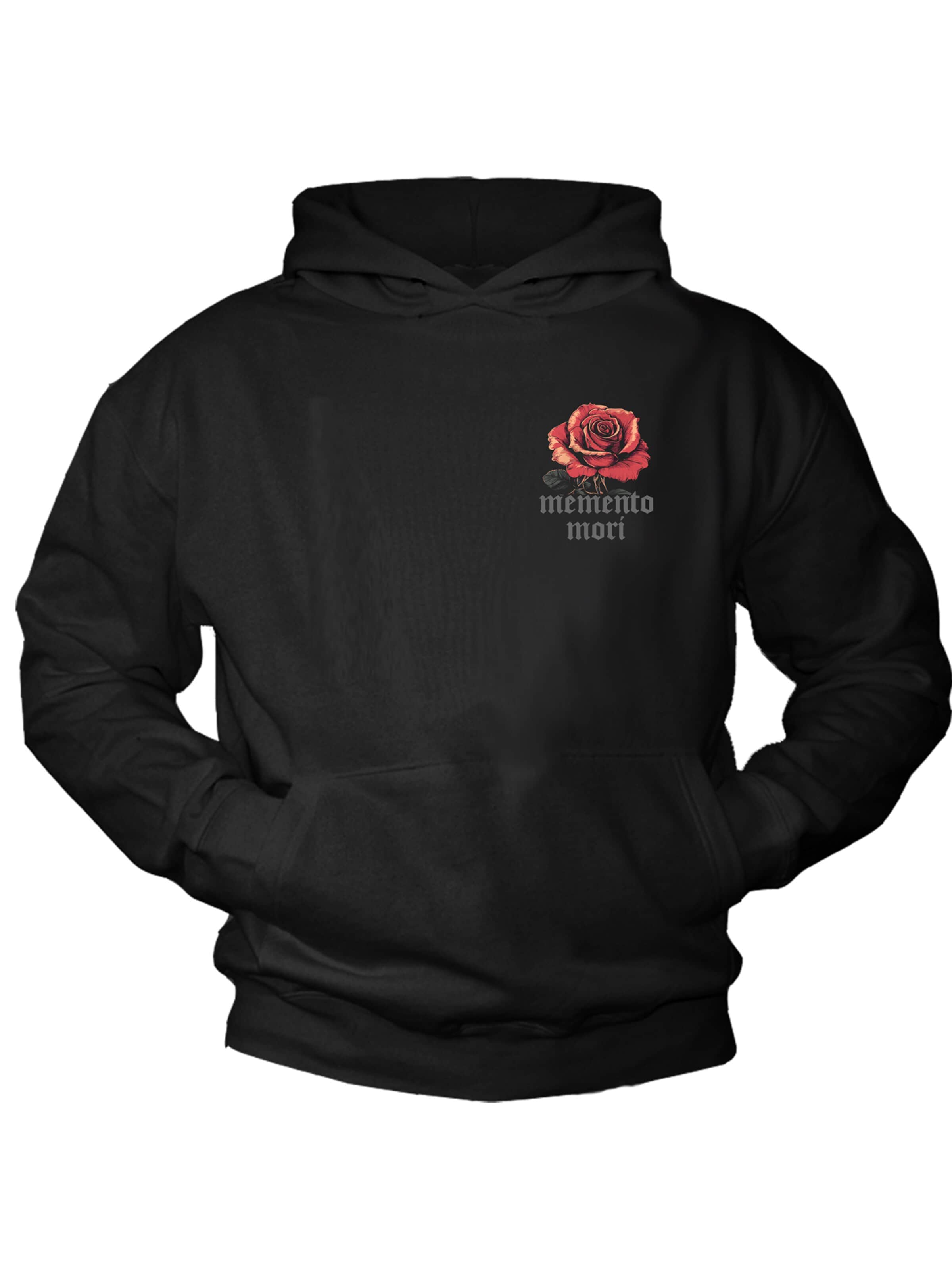 MAKAYA Sweatshirt in Black: front