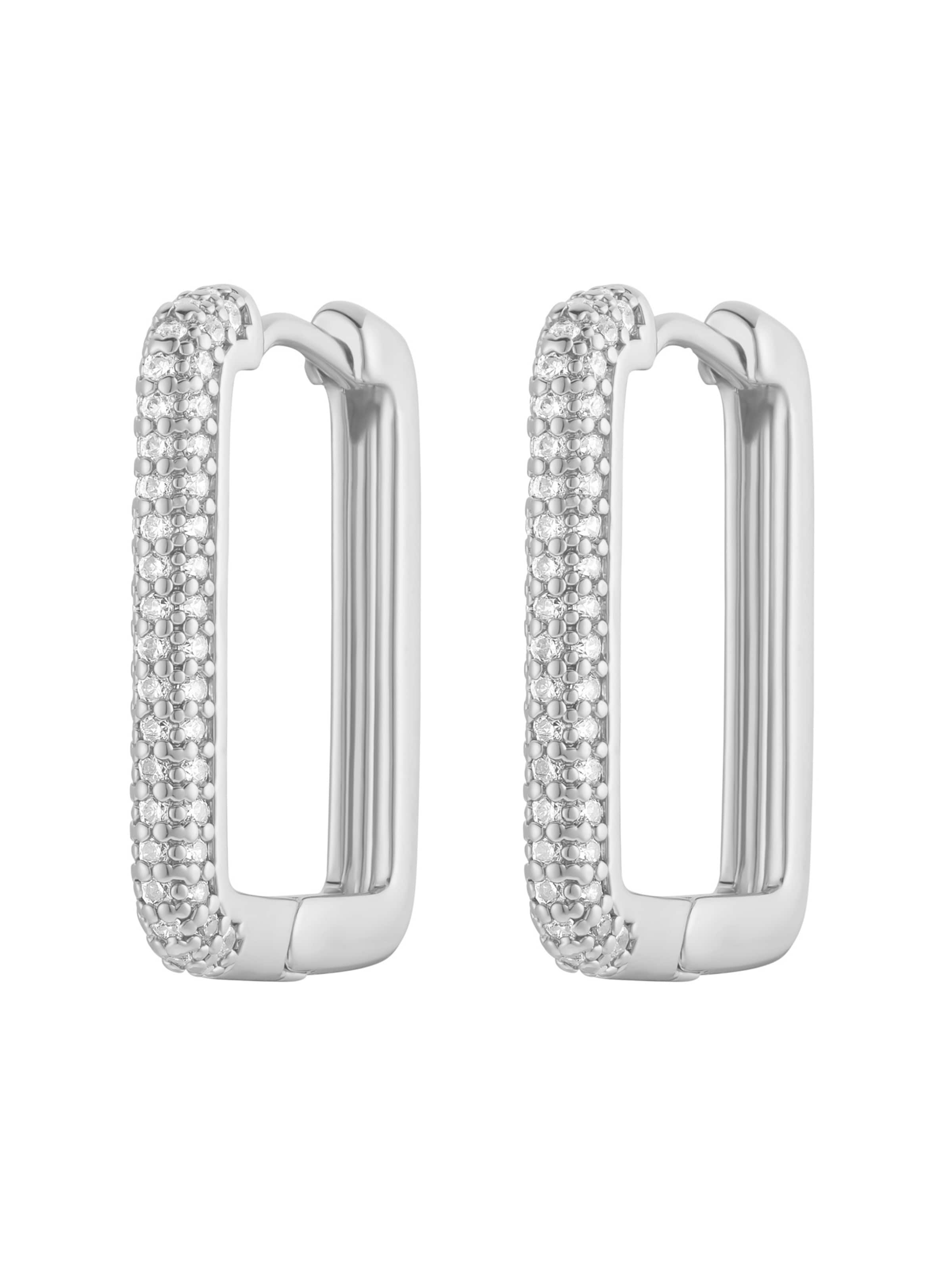 Heideman Earrings in Silver: front