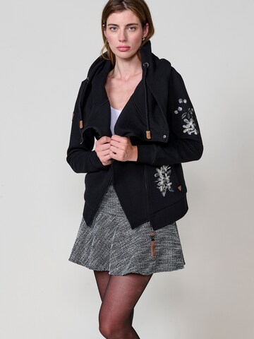KOROSHI Sweatshirt in Schwarz