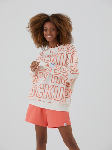 Rockupy Sweatshirt 'Sydney' in Orange: front