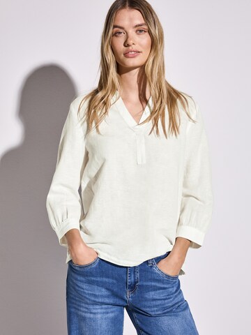 Camicia da donna di STREET ONE in bianco: frontale