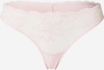 String Calvin Klein en rose : devant