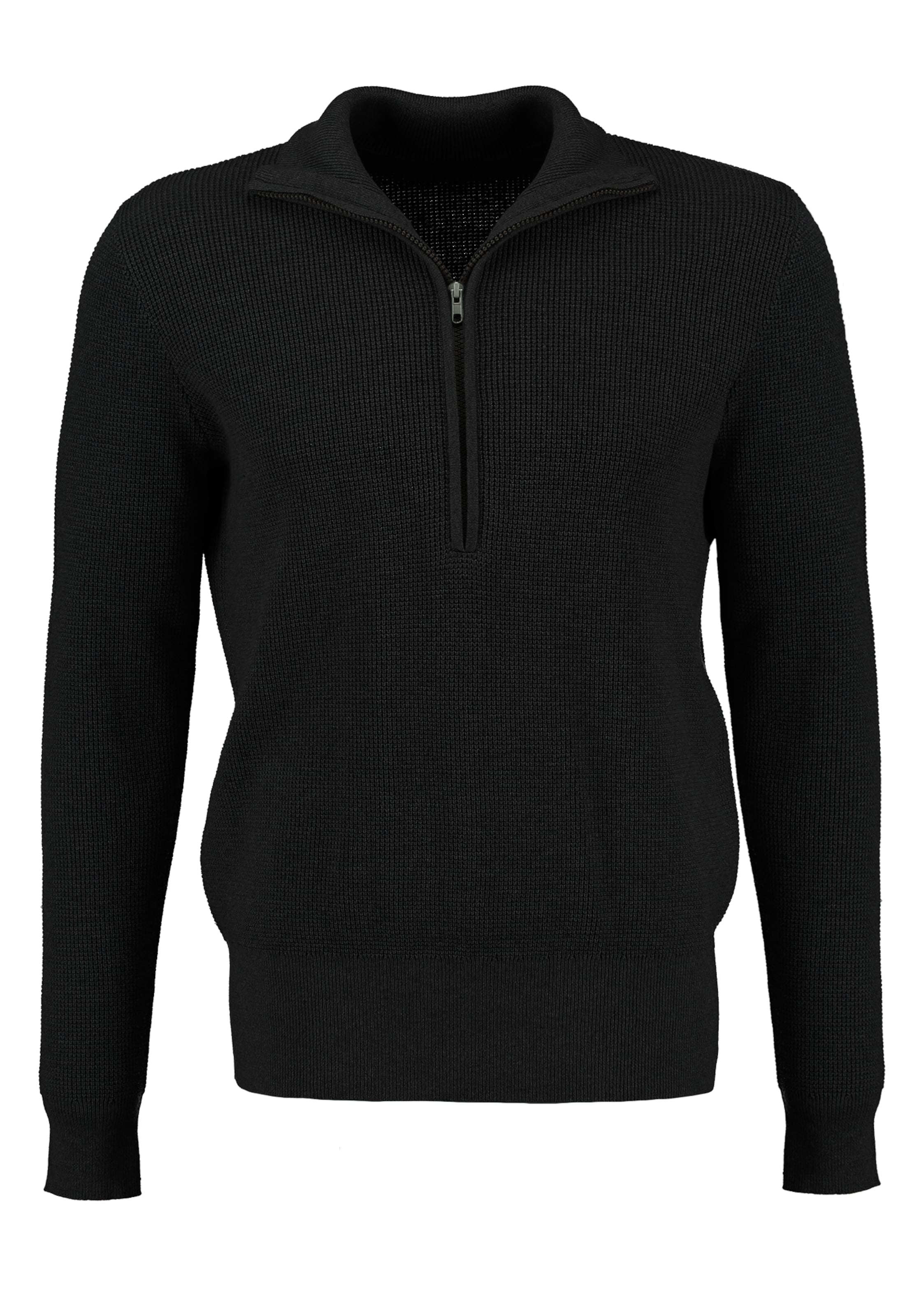 Key Largo Pullover 'Tottenham' in Schwarz: Vorderseite