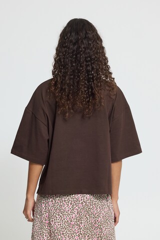ICHI Shirt 'IHPALMER' in Brown