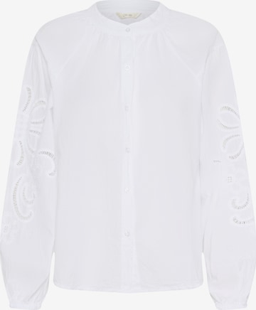 Chemisier Cream en blanc : devant