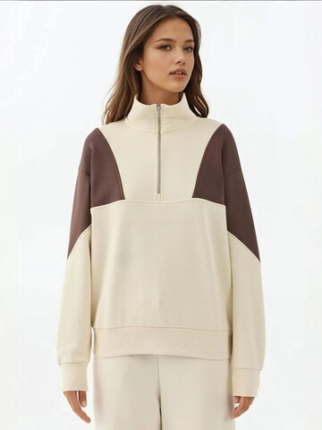 Sweat-shirt Hiccup en blanc
