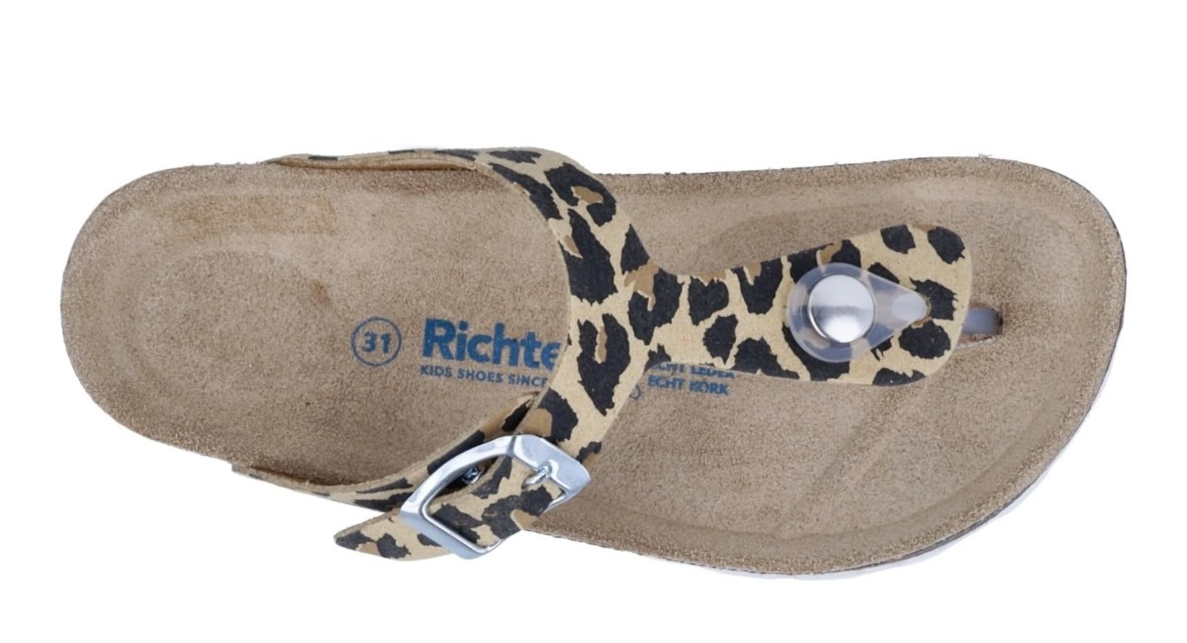 Richter Schuhe T-Bar Sandals in Beige