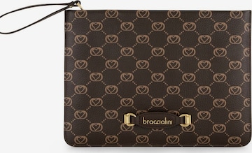 Braccialini - Bolso saco 'Monogram' en marrón: frente