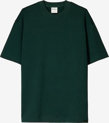 Bershka Shirt in Groen: voorkant