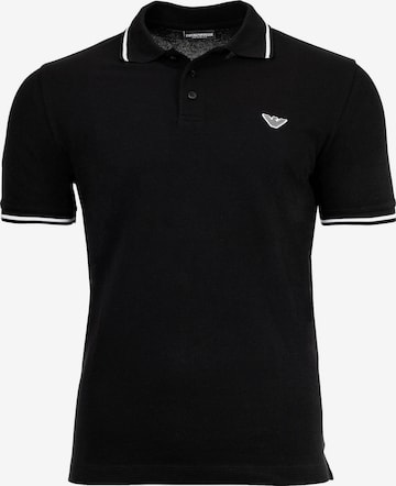 Emporio Armani Tričko – černá: přední strana