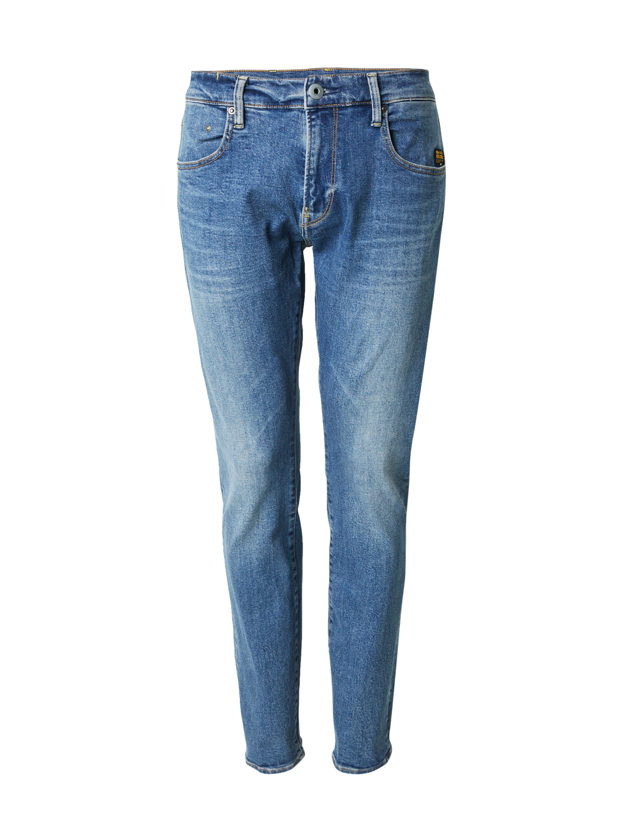 G-STAR Regularen Kavbojke | modra barva: sprednja stran