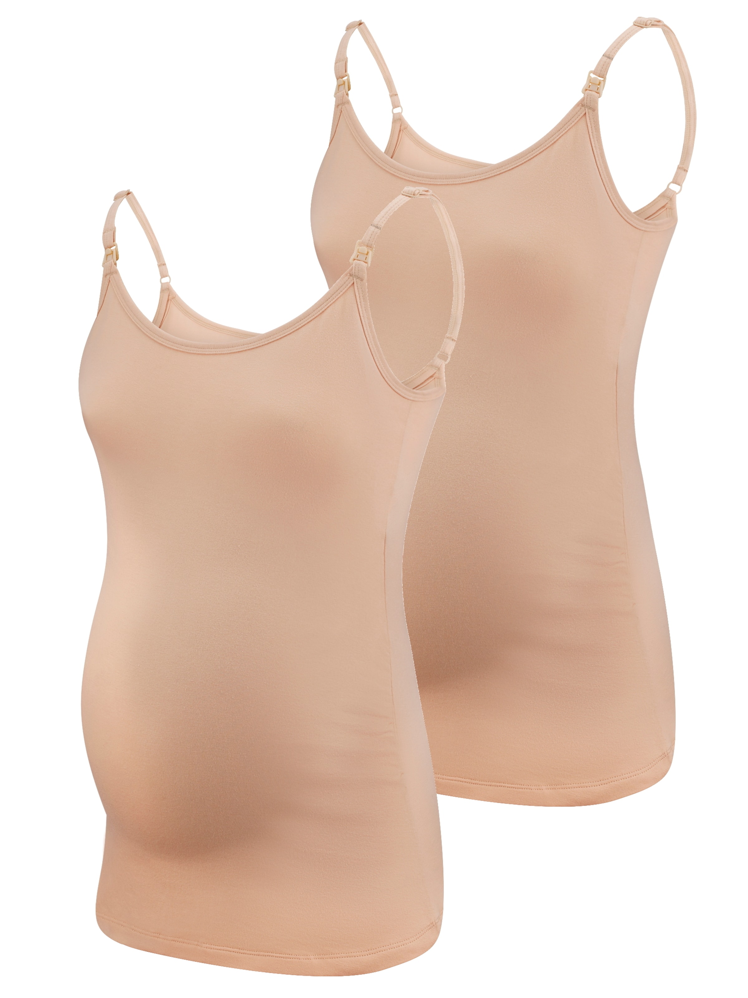 M.M.C. Top 'Stilltop' in Beige: front