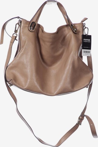 ABRO Handtasche gross Leder One Size in Beige: predná strana