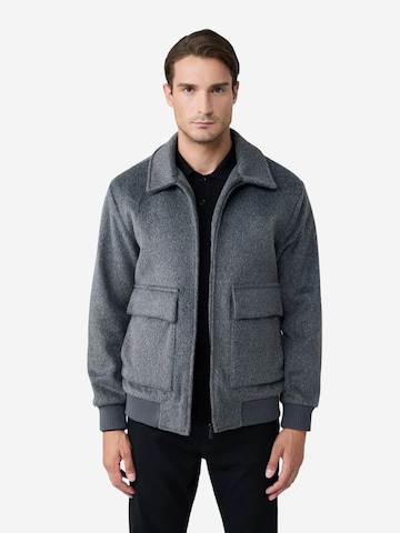 Danger Übergangsjacke 'Puffer- und Daunenmäntel'‌‌‌‌‌‌‌ in Grau