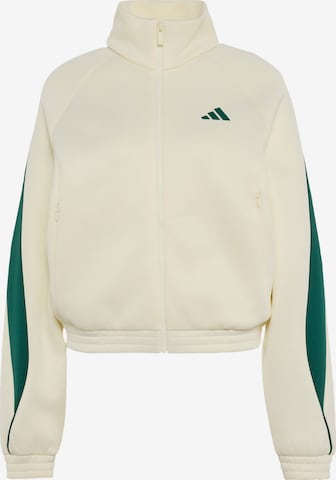 Giacca per l'allenamento 'Stadium' di ADIDAS SPORTSWEAR in bianco: frontale