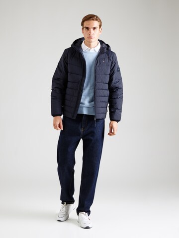 TOMMY HILFIGER Winterjas in Blauw