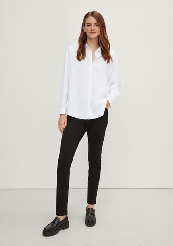 COMMA Bluse in Weiß