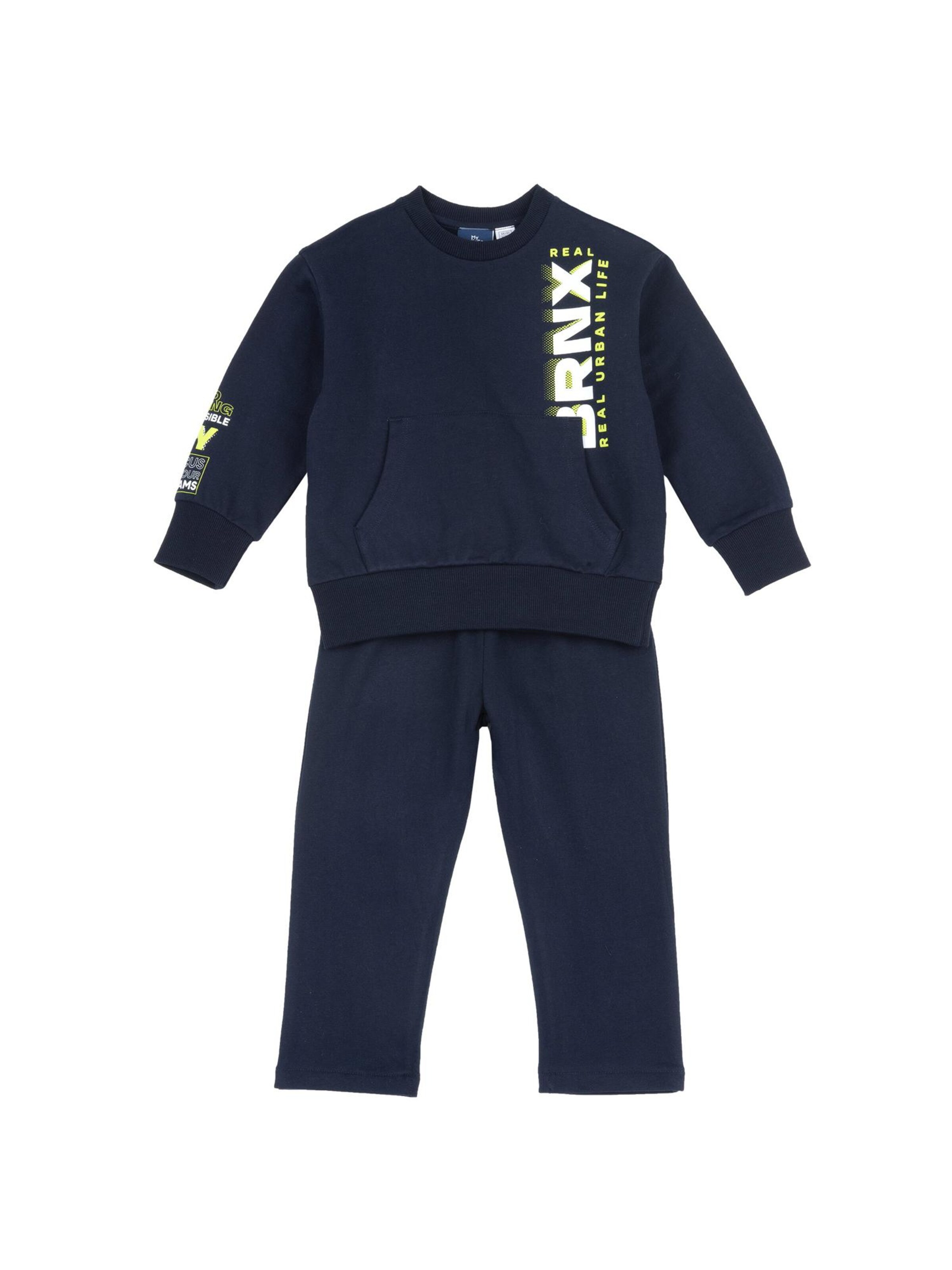 Survêtement Chicco en bleu : devant