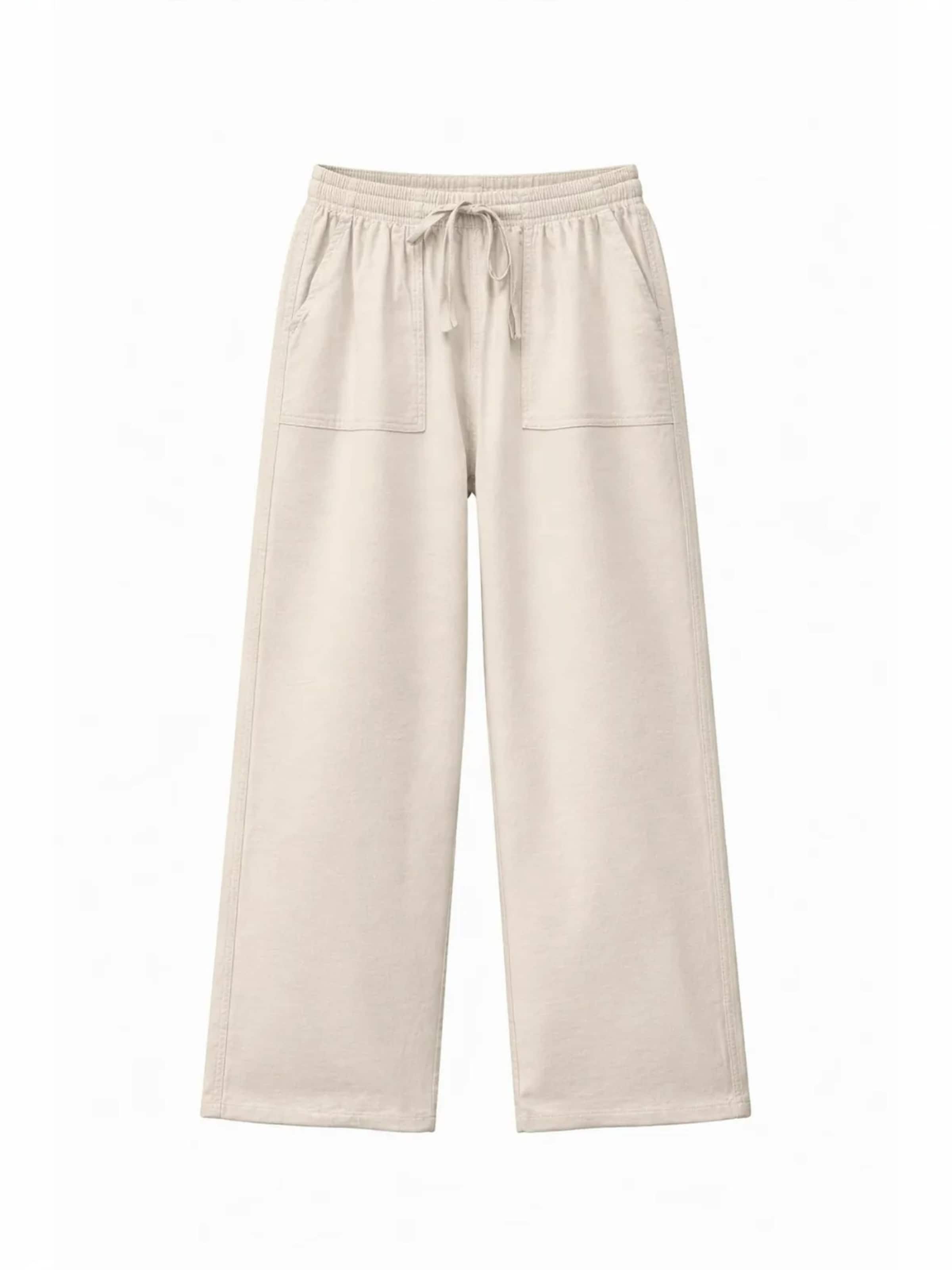 MixRay Pantalon en beige, Vue avec produit
