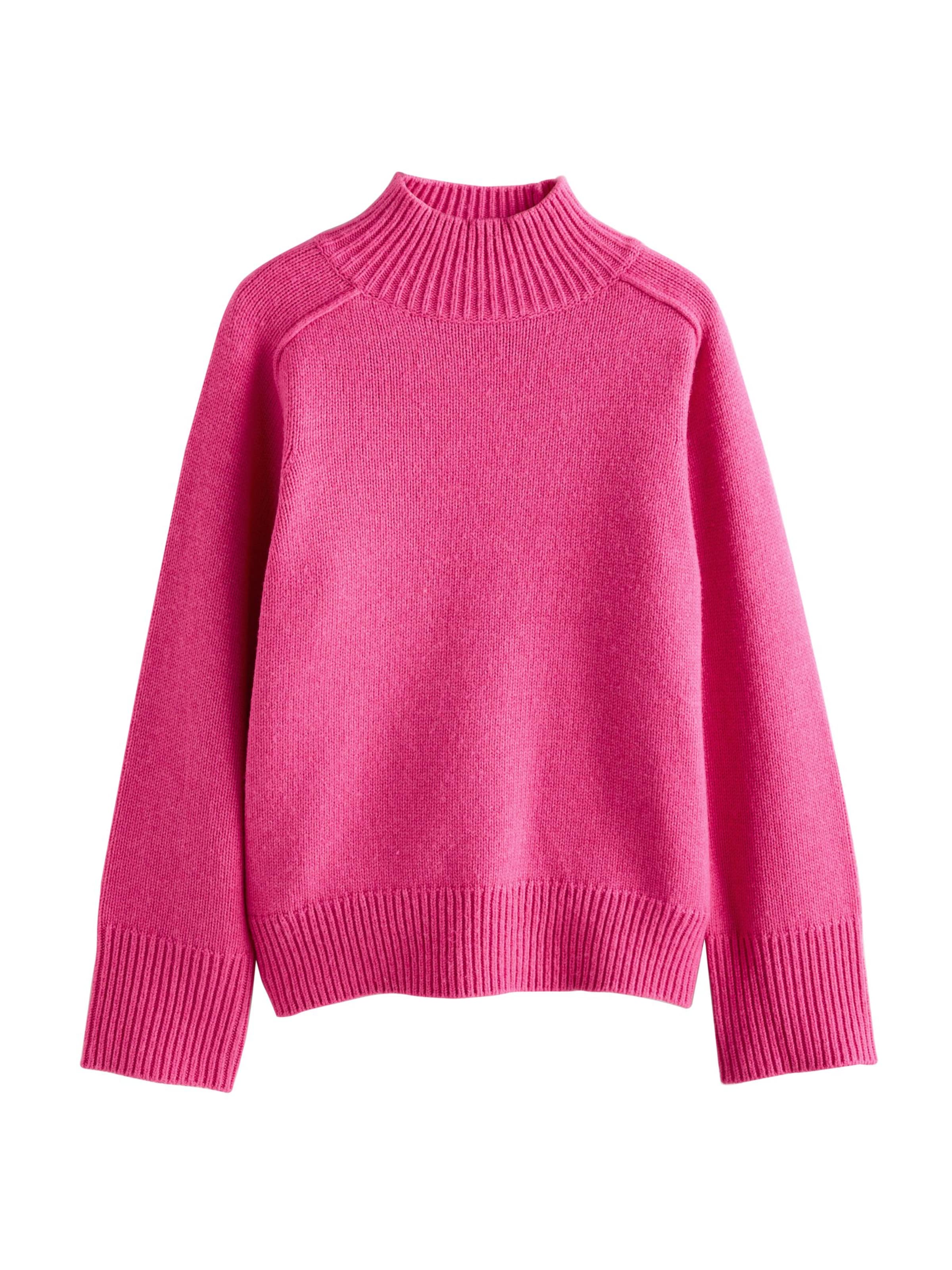 Next Свитер в Ярко-розовый: спереди