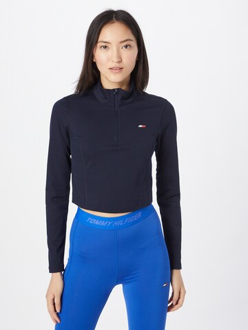 T-shirt TOMMY HILFIGER en bleu : devant