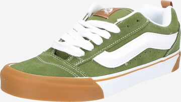 Sneaker bassa 'Knu Skool' di VANS in verde: frontale