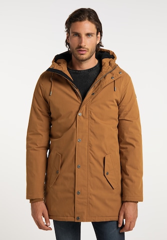 DreiMaster Vintage Płaszcz zimowy w kolorze brązowy: przód