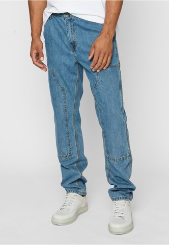 Urban Classics Regular Jeans i blå: framsida