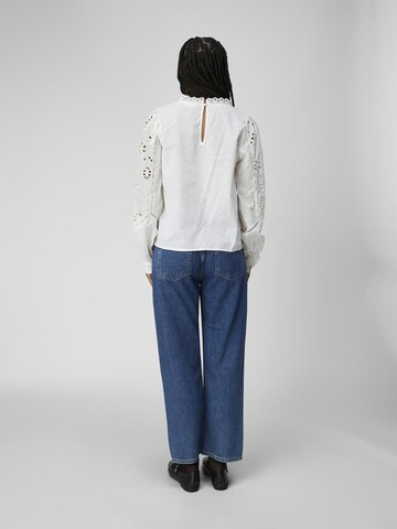 OBJECT - Blusa 'Ida' en blanco